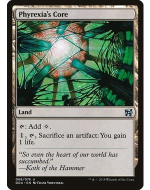 Magic: The Gathering Phyrexia's Core (068) Heavily Played