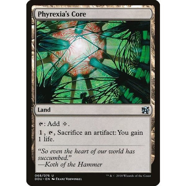 Magic: The Gathering Phyrexia's Core (068) Moderately Played