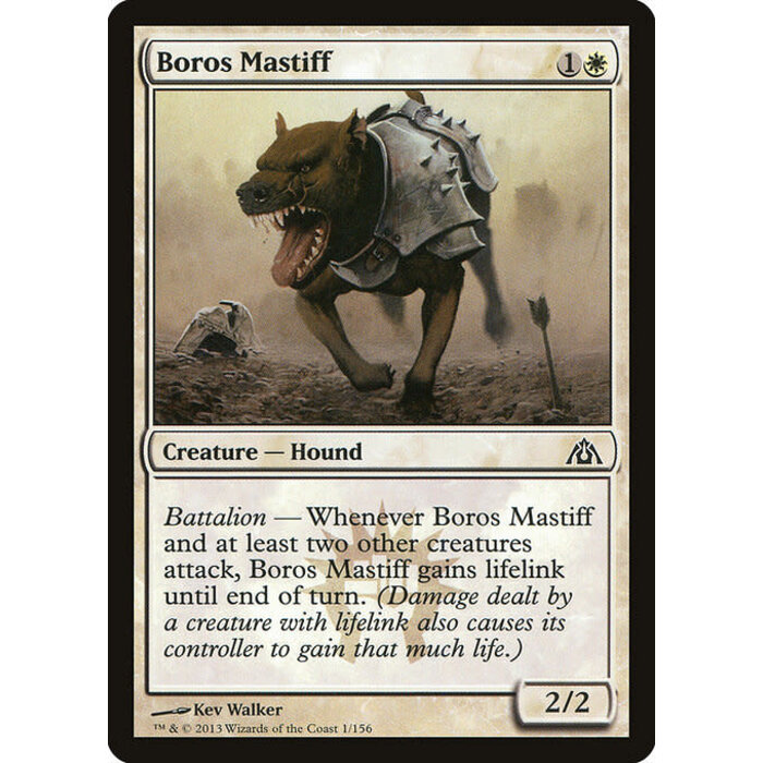Magic: The Gathering Boros Mastiff (001) Lightly Played