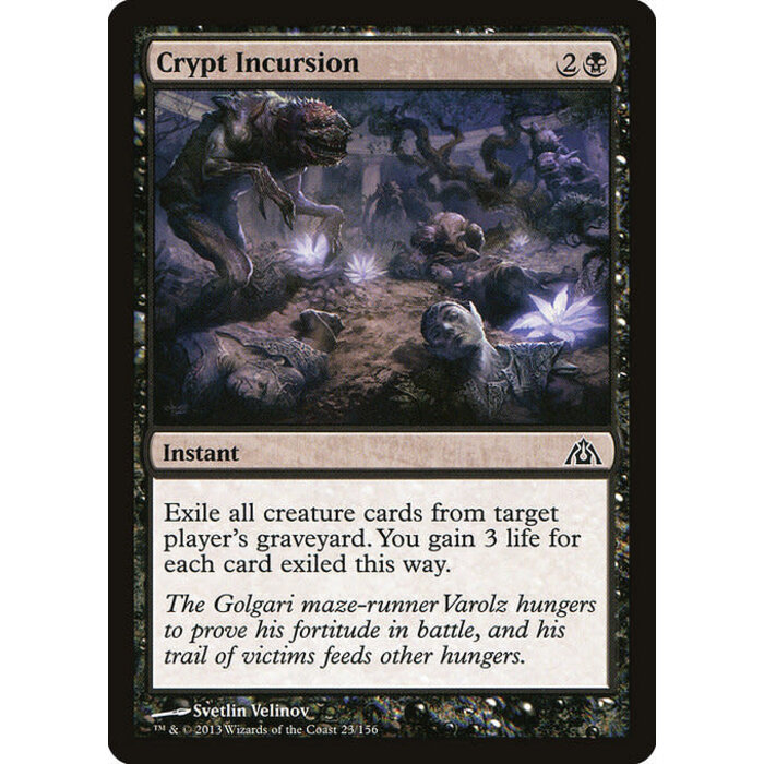 Magic: The Gathering Crypt Incursion (023) Lightly Played