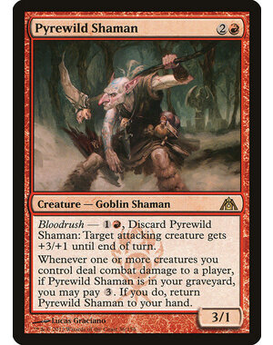 Magic: The Gathering Pyrewild Shaman (036) Lightly Played