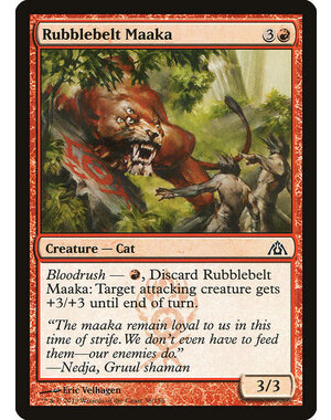 Magic: The Gathering Rubblebelt Maaka (038) Lightly Played