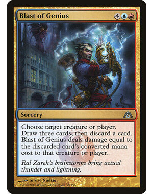 Magic: The Gathering Blast of Genius (055) Lightly Played