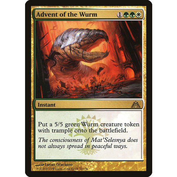 Magic: The Gathering Advent of the Wurm (051) Lightly Played