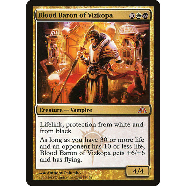 Magic: The Gathering Blood Baron of Vizkopa (057) Lightly Played