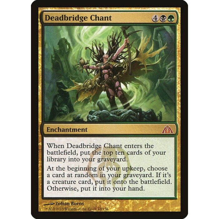 Magic: The Gathering Deadbridge Chant (063) Lightly Played