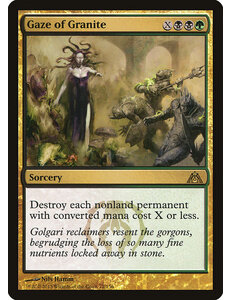 Magic: The Gathering Gaze of Granite (072) Lightly Played
