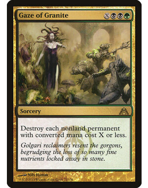 Magic: The Gathering Gaze of Granite (072) Lightly Played