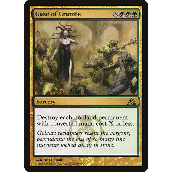 Magic: The Gathering Gaze of Granite (072) Lightly Played