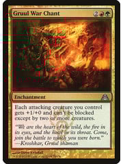 Magic: The Gathering Gruul War Chant (075) Lightly Played