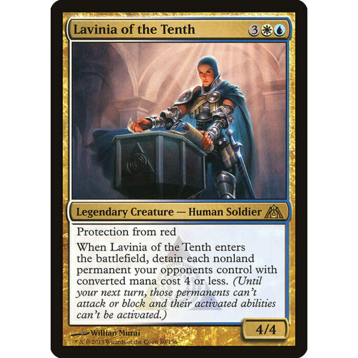 Magic: The Gathering Lavinia of the Tenth (080) Lightly Played