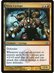 Magic: The Gathering Nivix Cyclops (087) Lightly Played