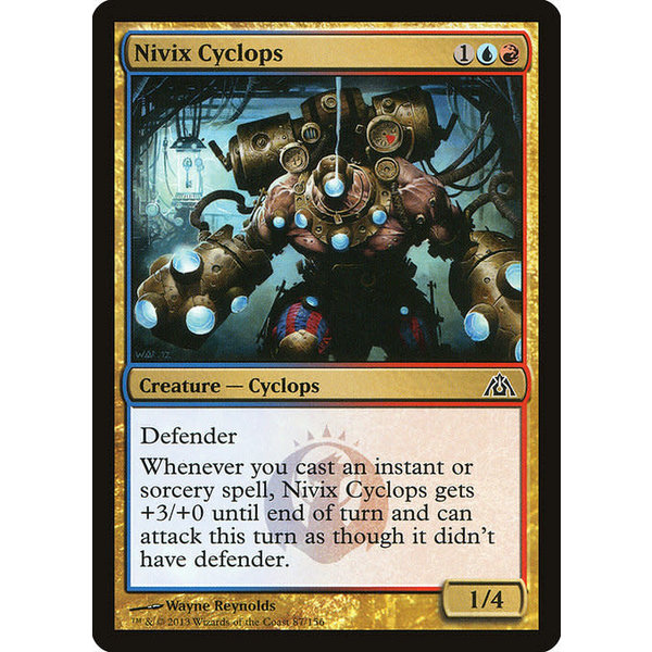 Magic: The Gathering Nivix Cyclops (087) Lightly Played