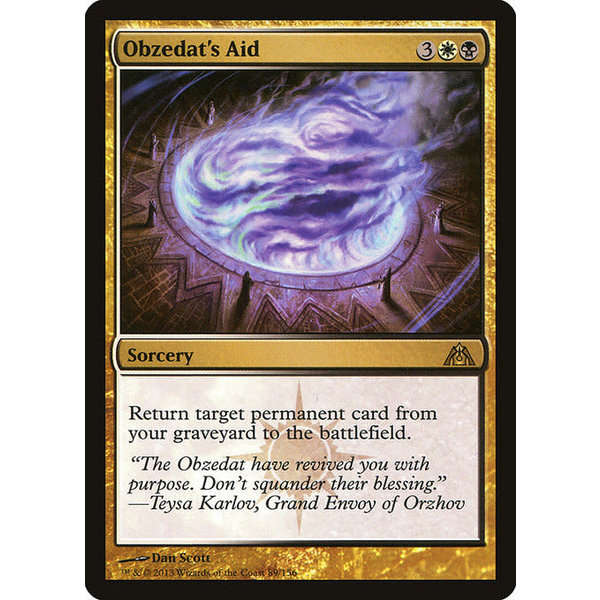 Magic: The Gathering Obzedat's Aid (089) Lightly Played
