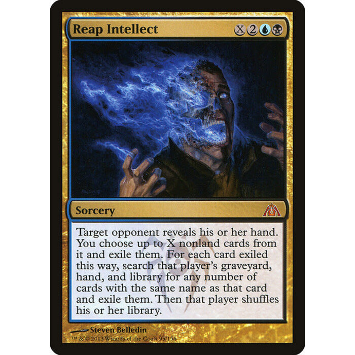 Magic: The Gathering Reap Intellect (095) Lightly Played