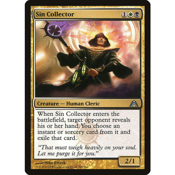 Magic: The Gathering Sin Collector (103) Lightly Played