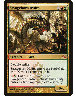 Magic: The Gathering Savageborn Hydra (100) Moderately Played