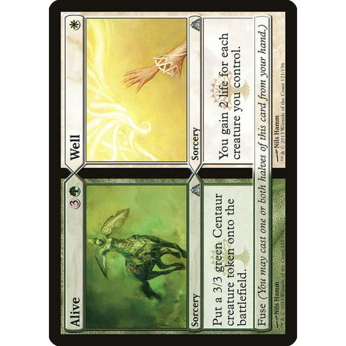 Magic: The Gathering Alive // Well (121) Lightly Played