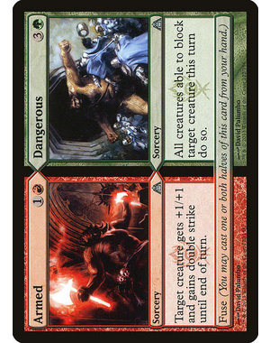 Magic: The Gathering Armed // Dangerous (122) Lightly Played