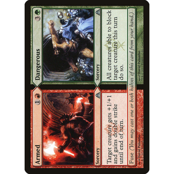 Magic: The Gathering Armed // Dangerous (122) Lightly Played