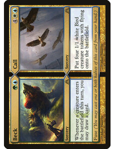 Magic: The Gathering Beck // Call (123) Lightly Played