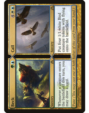 Magic: The Gathering Beck // Call (123) Lightly Played