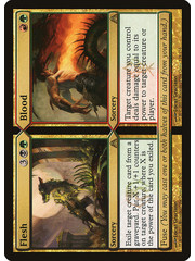 Magic: The Gathering Flesh // Blood (128) Lightly Played