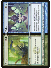 Magic: The Gathering Give // Take (129) Lightly Played