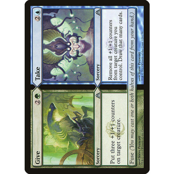 Magic: The Gathering Give // Take (129) Lightly Played