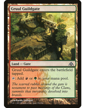 Magic: The Gathering Gruul Guildgate (150) Lightly Played