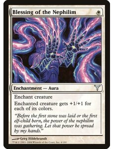 Magic: The Gathering Blessing of the Nephilim (004) Moderately Played