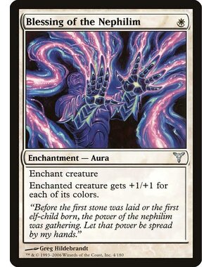 Magic: The Gathering Blessing of the Nephilim (004) Moderately Played