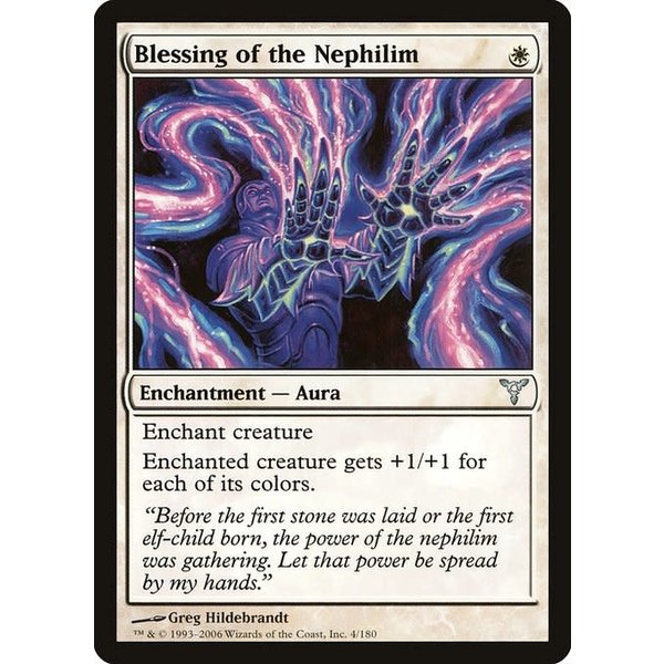 Magic: The Gathering Blessing of the Nephilim (004) Moderately Played