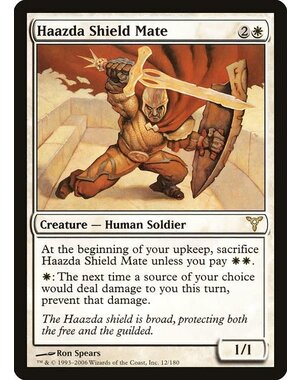 Magic: The Gathering Haazda Shield Mate (012) Moderately Played