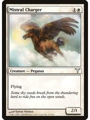 Magic: The Gathering Mistral Charger (013) Moderately Played