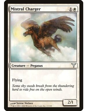 Magic: The Gathering Mistral Charger (013) Moderately Played