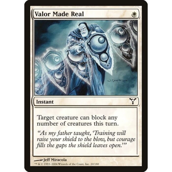 Magic: The Gathering Valor Made Real (020) Moderately Played
