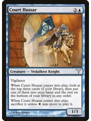 Magic: The Gathering Court Hussar (022) Moderately Played