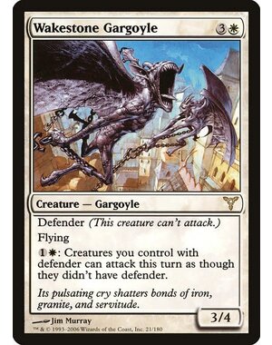 Magic: The Gathering Wakestone Gargoyle (021) Moderately Played