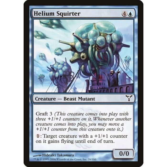 Magic: The Gathering Helium Squirter (026) Moderately Played