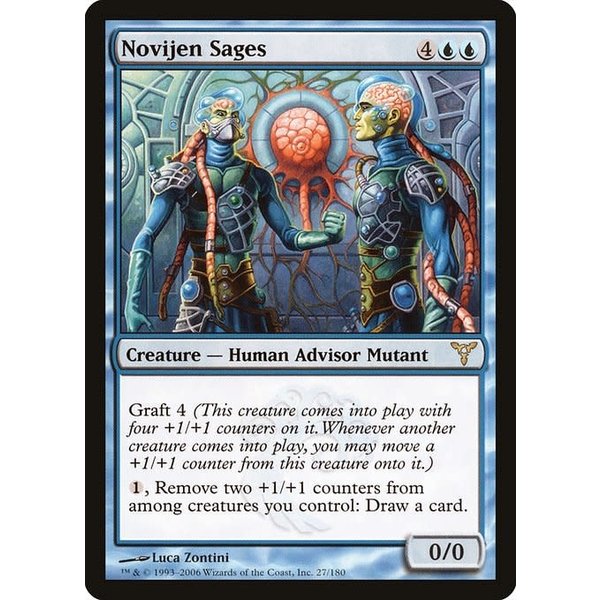 Magic: The Gathering Novijen Sages (027) Moderately Played