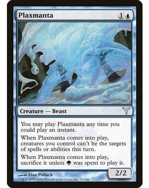 Magic: The Gathering Plaxmanta (029) Moderately Played