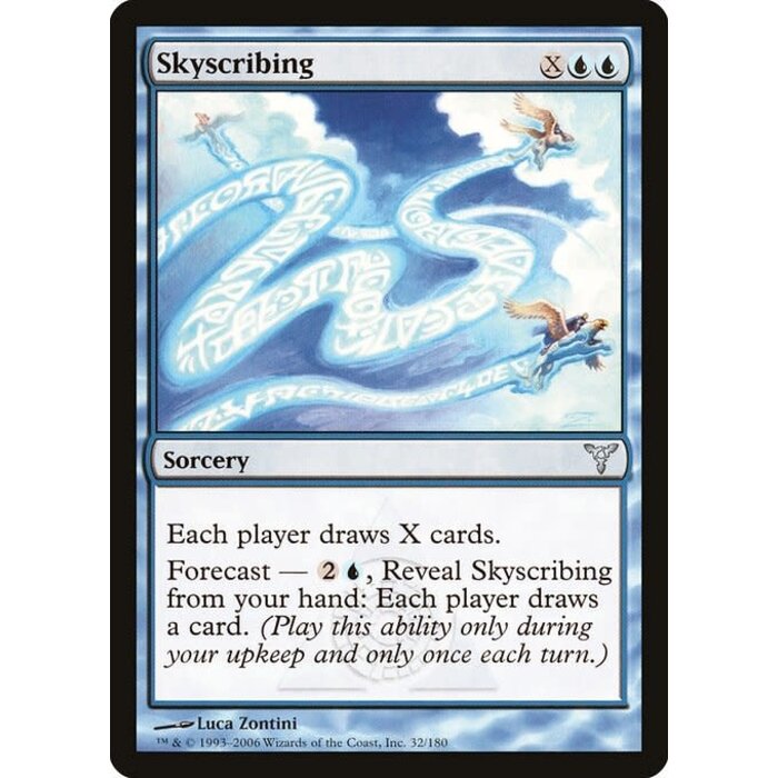 Magic: The Gathering Skyscribing (032) Moderately Played