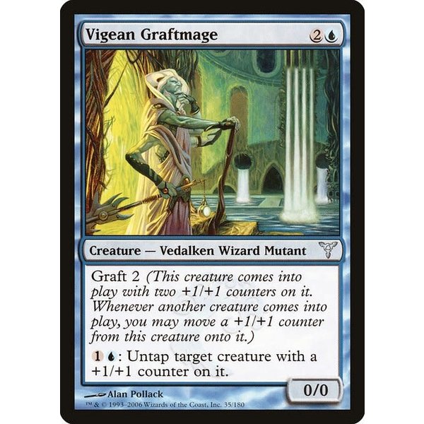 Magic: The Gathering Vigean Graftmage (035) Moderately Played