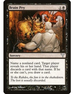 Magic: The Gathering Brain Pry (039) Moderately Played