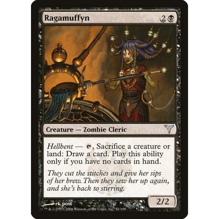 Magic: The Gathering Ragamuffyn (051) Moderately Played