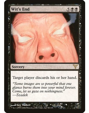 Magic: The Gathering Wit's End (058) Moderately Played