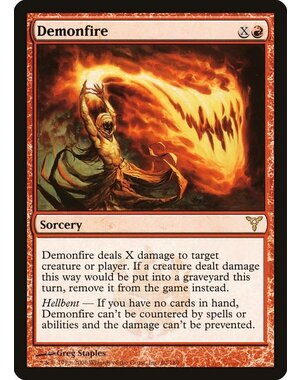 Magic: The Gathering Demonfire (060) Moderately Played