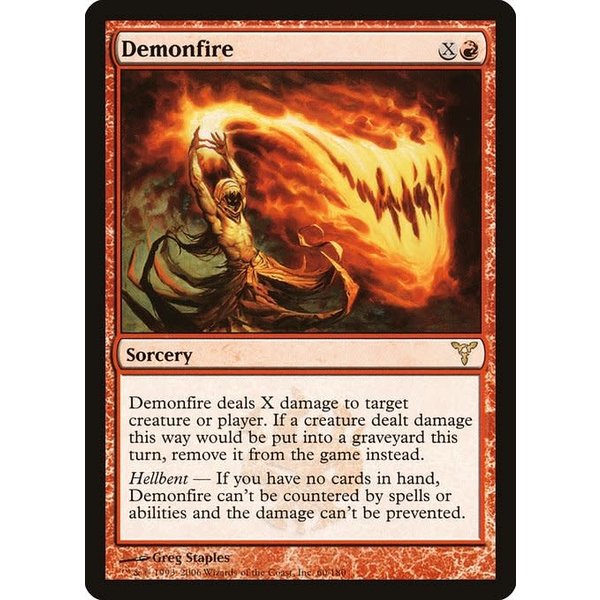 Magic: The Gathering Demonfire (060) Moderately Played