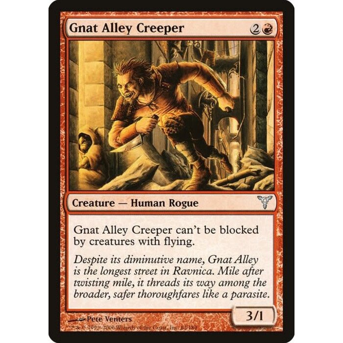 Magic: The Gathering Gnat Alley Creeper (063) Moderately Played Foil